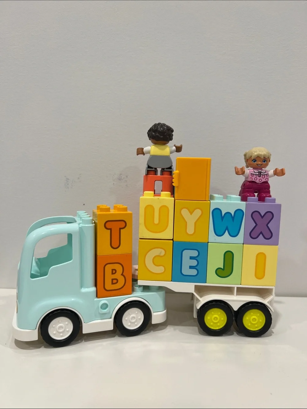 LEGO DUPLO Alphabet Block Truck Toy, ABCs - Educational Toddler Toy